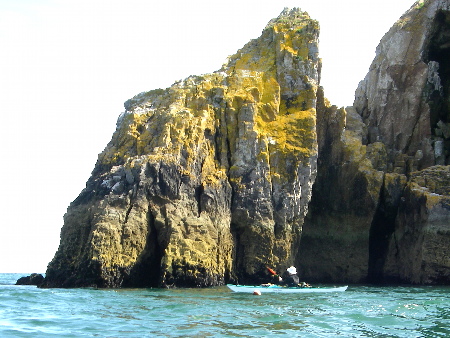 The grand limestone scenery of Berry Head « Canoe on the Dart