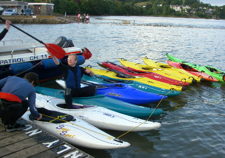 Moorings at Stoke Gabriel