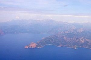 cape rossu from the air