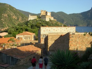 Girolata, the upper town