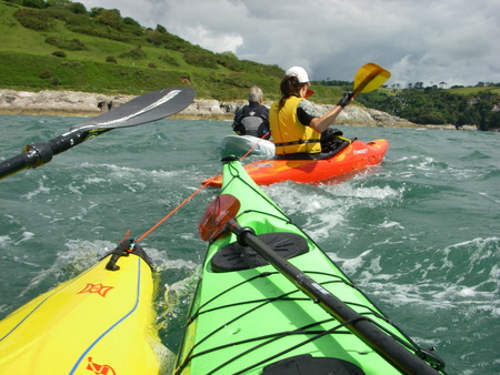 canoe on tow