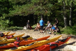 lunch on fegen island