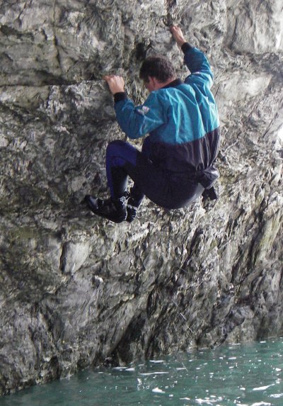 Ian's underground climb