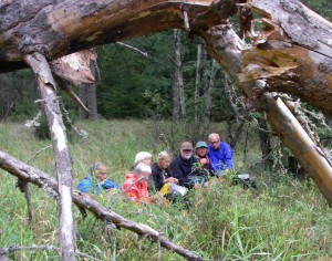 lunch in long grass