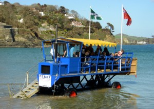 Salcombe south beach pier