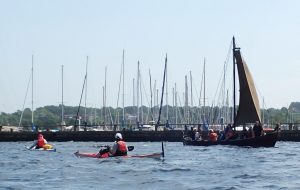 Viking ship replica